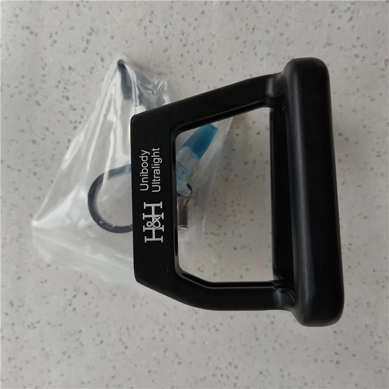 Дизайн H & черный серебристый Суперлегкий передний держатель для сумки | Спорт и