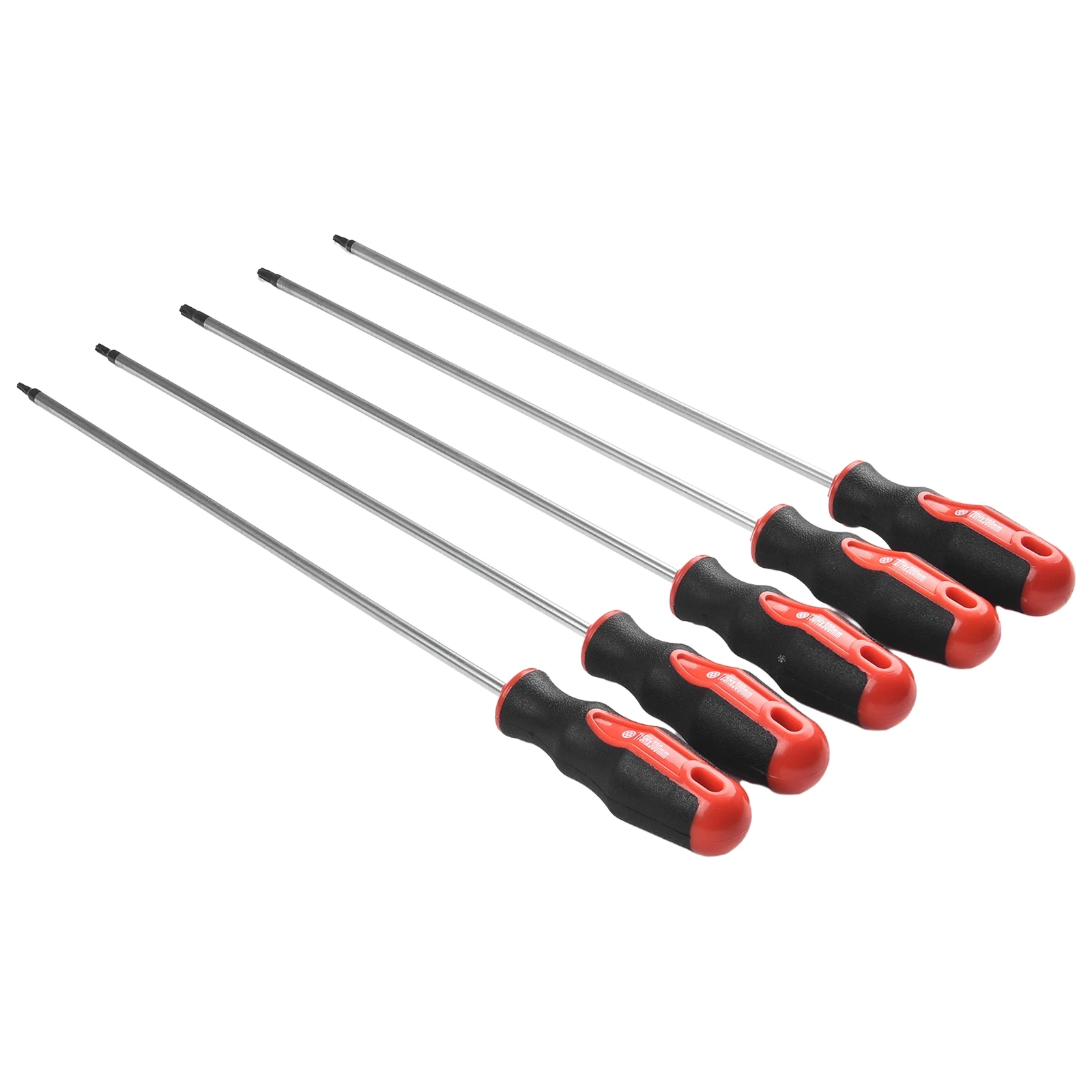 

5 Pcs Screwdriver Hand Tools Nutdrivers Precision Screwdriver Set Repairing Tools Set 400mm T15/T20/T25/T27/T30