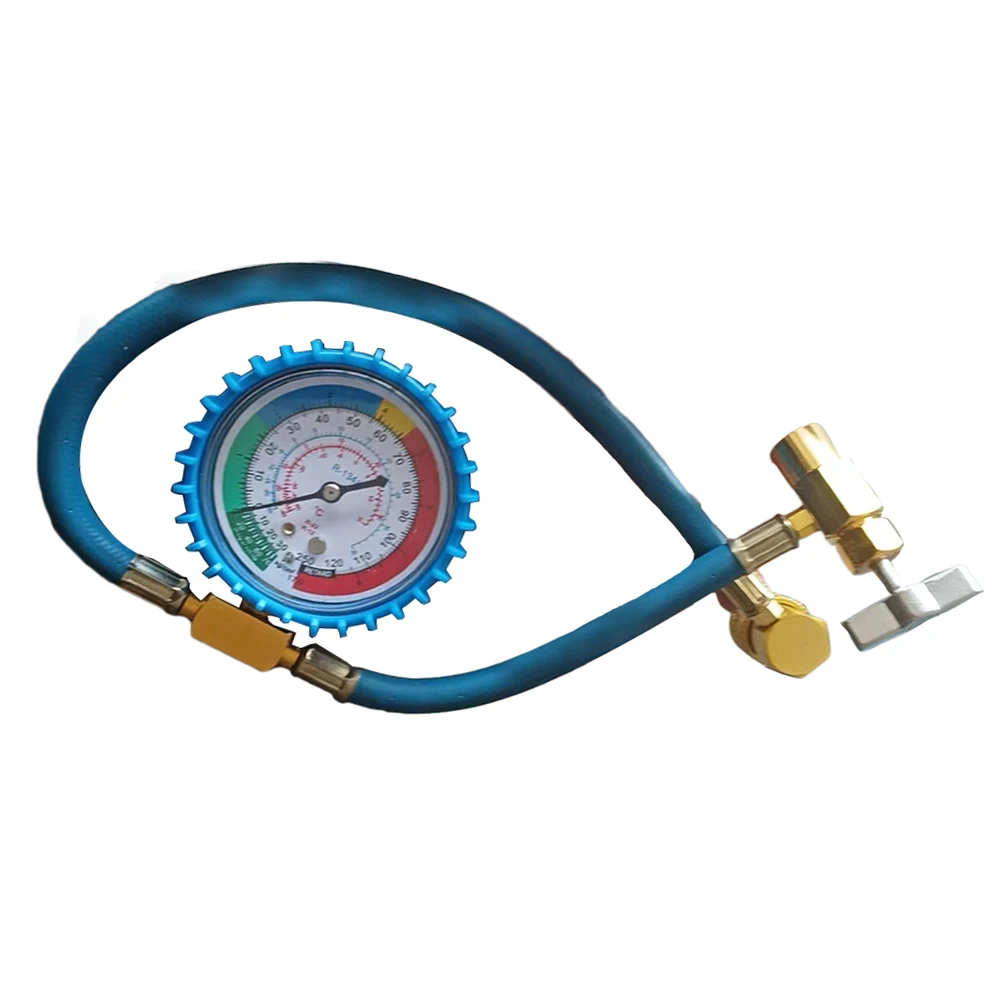 1/4 1/2 Thread Car Air Conditioning Recharge Measuring Hose R134A A/C Efrigerant Recharge Hose With Gauge Auto Car Accessories
1/4 1/2 Thread Car Air Conditioning Recharge Measuring Hose R134A A/C Efrigerant Recharge Hose With Gauge Auto Car Accessories