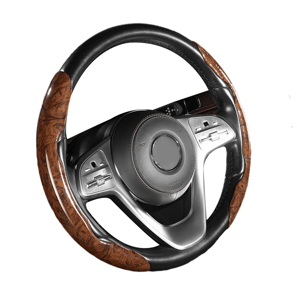 2pcs Car Steering Wheel Cover Peach Wood Universal Car Steering Wheel Booster Cover NonSlip Handle Cover Good Grip 37-38cm
2pcs Car Steering Wheel Cover Peach Wood Universal Car Steering Wheel Booster Cover NonSlip Handle Cover Good Grip 37-38cm