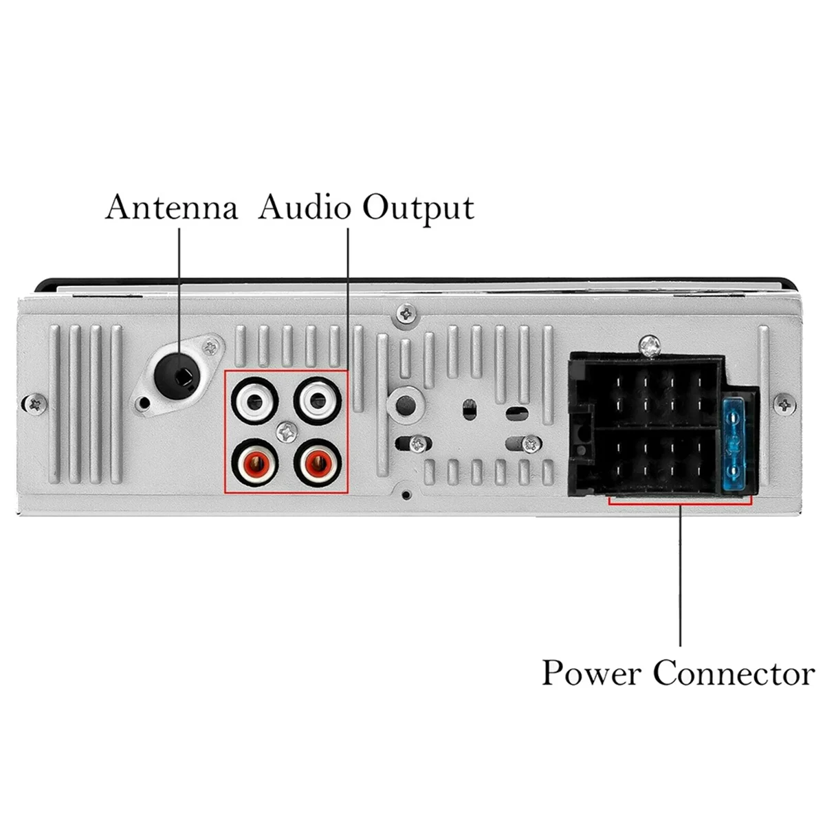

1 DIN Bluetooth Car Stereo Audio In-Dash Handsfree FM Aux Input Receiver SD USB MP3 Radio Player W/ Remote Control 12V