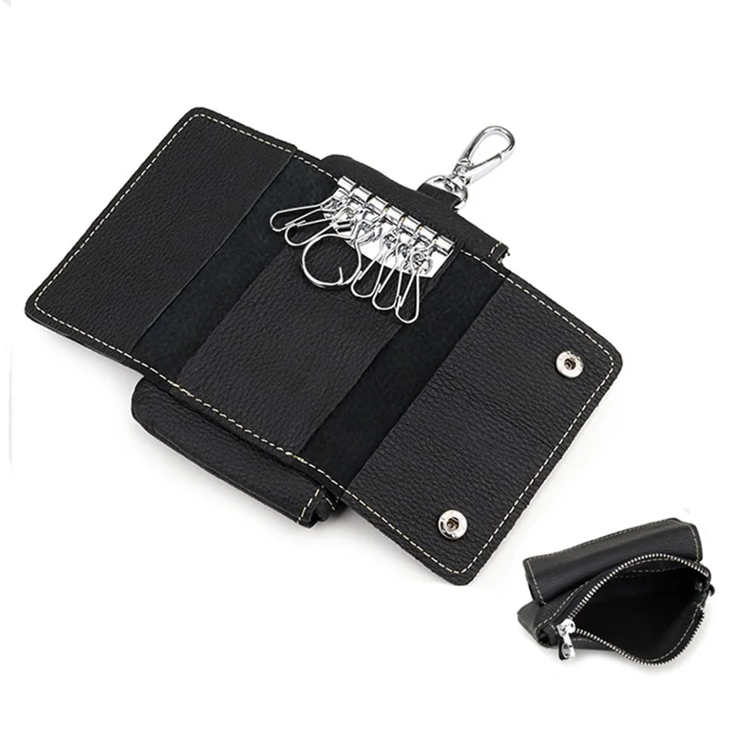 Genuine Leather 2 in 1 Keychain Coin Purse Men Women Key Holder Organizer Pouch Car Key Wallet Housekeeper Key Case Mini Key Bag
Genuine Leather 2 in 1 Keychain Coin Purse Men Women Key Holder Organizer Pouch Car Key Wallet Housekeeper Key Case Mini Key Bag