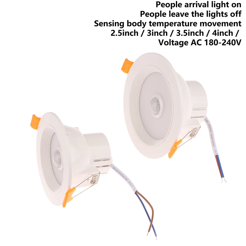 9W Recessed Stairs Lighting Downlight Human Body Motion Sensor Ceiling Lights 3W 5W 7W Smart Home LED Spot Built-in Lamp
9W Recessed Stairs Lighting Downlight Human Body Motion Sensor Ceiling Lights 3W 5W 7W Smart Home LED Spot Built-in Lamp