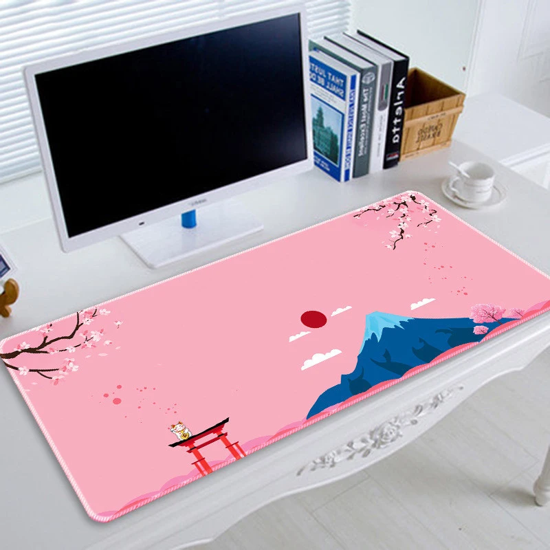 Розовый коврик для мыши Fuji Cherry Blossom для компьютера, ноутбука, утолщенный, с фиксирующими краями, Нескользящий Резиновый коврик для клавиатуры
Розовый коврик для мыши Fuji Cherry Blossom для компьютера, ноутбука, утолщенный, с фиксирующими краями, Нескользящий Резиновый коврик для клавиатуры