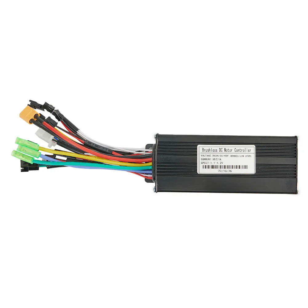 Brushless Controller Controller Durable JN Quality SM Sine Three Mode 24/36/48V Applicable Hall Motor Black Practical
Brushless Controller Controller Durable JN Quality SM Sine Three Mode 24/36/48V Applicable Hall Motor Black Practical