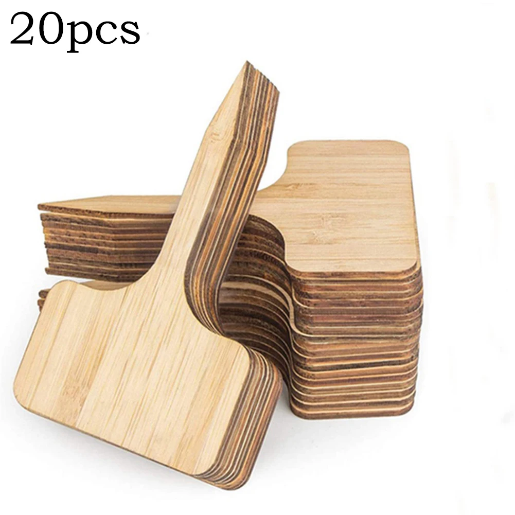 20PCS T-Type Bamboo Plant Labels Eco-Friendly Wooden Plant Sign Tags Garden Markers For Bonsai S-eed Potted Herbs Flowers
20PCS T-Type Bamboo Plant Labels Eco-Friendly Wooden Plant Sign Tags Garden Markers For Bonsai S-eed Potted Herbs Flowers