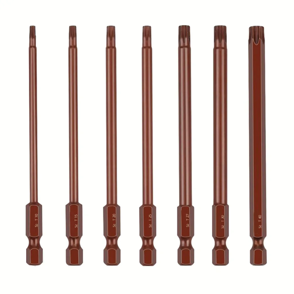 100mm Magnetic Hollow Torx Screwdriver Bit Hexagonal Screwdriver Electric Drill Screwdriver Wind Screwdriver Head Single Branch
100mm Magnetic Hollow Torx Screwdriver Bit Hexagonal Screwdriver Electric Drill Screwdriver Wind Screwdriver Head Single Branch