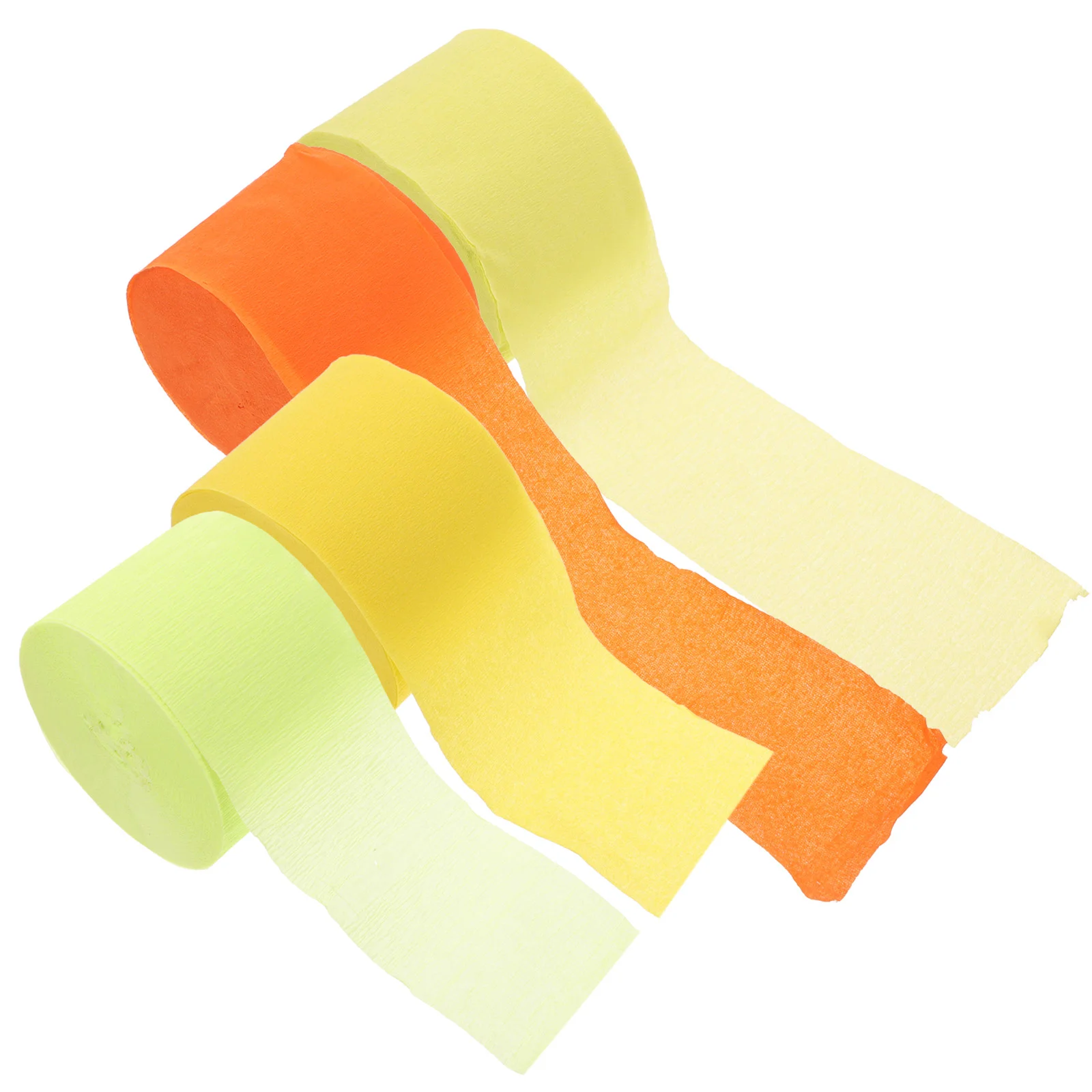 4 Rolls of Crepe Paper Craft Streamers Wedding Ceremony Streamers Decorative Streamers
4 Rolls of Crepe Paper Craft Streamers Wedding Ceremony Streamers Decorative Streamers
