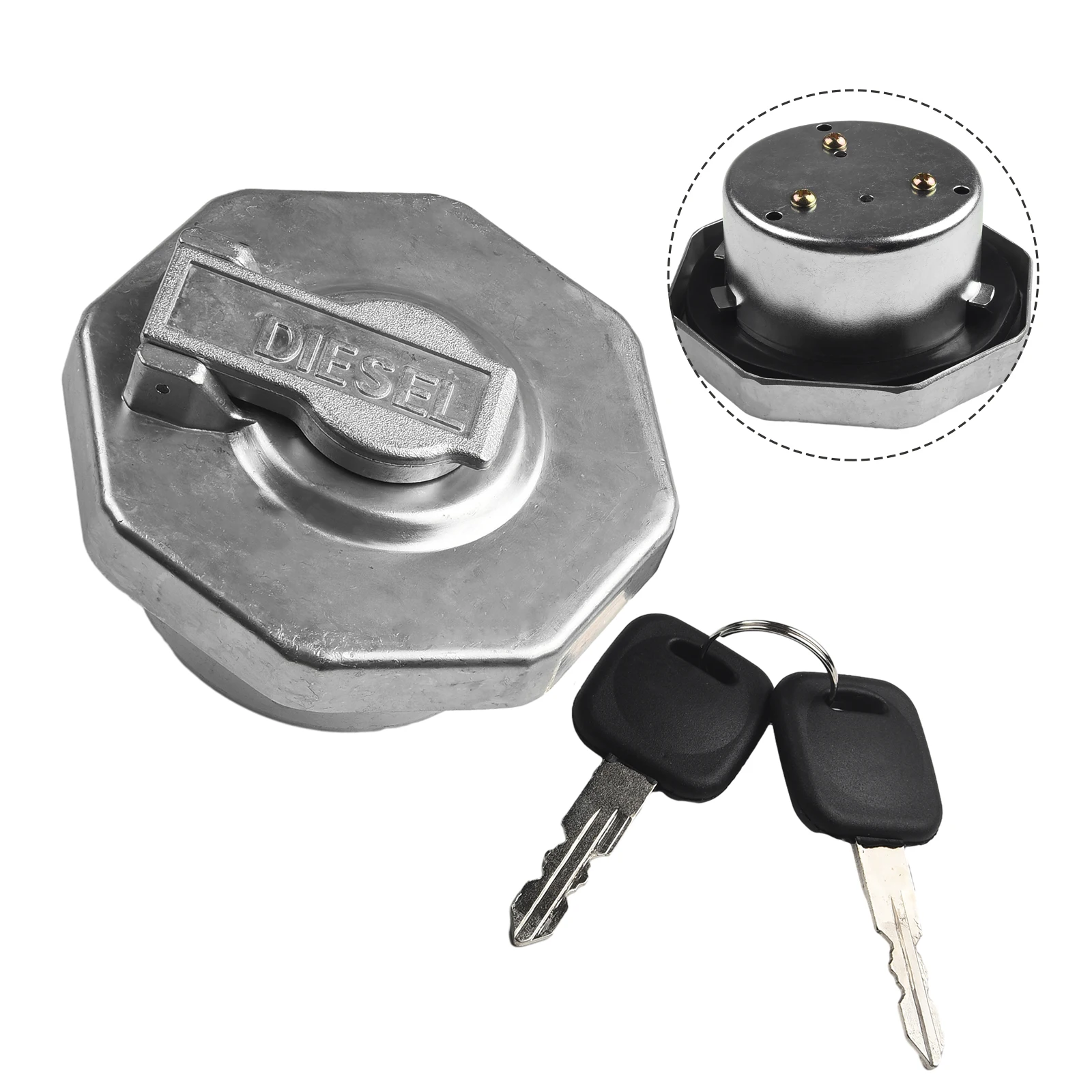 Durable Replacement Fuel Cap Accessory Assembly Car Easy Installation For ISUZU ELF NPR NQR 4HK1 With Key 1pcs
Durable Replacement Fuel Cap Accessory Assembly Car Easy Installation For ISUZU ELF NPR NQR 4HK1 With Key 1pcs