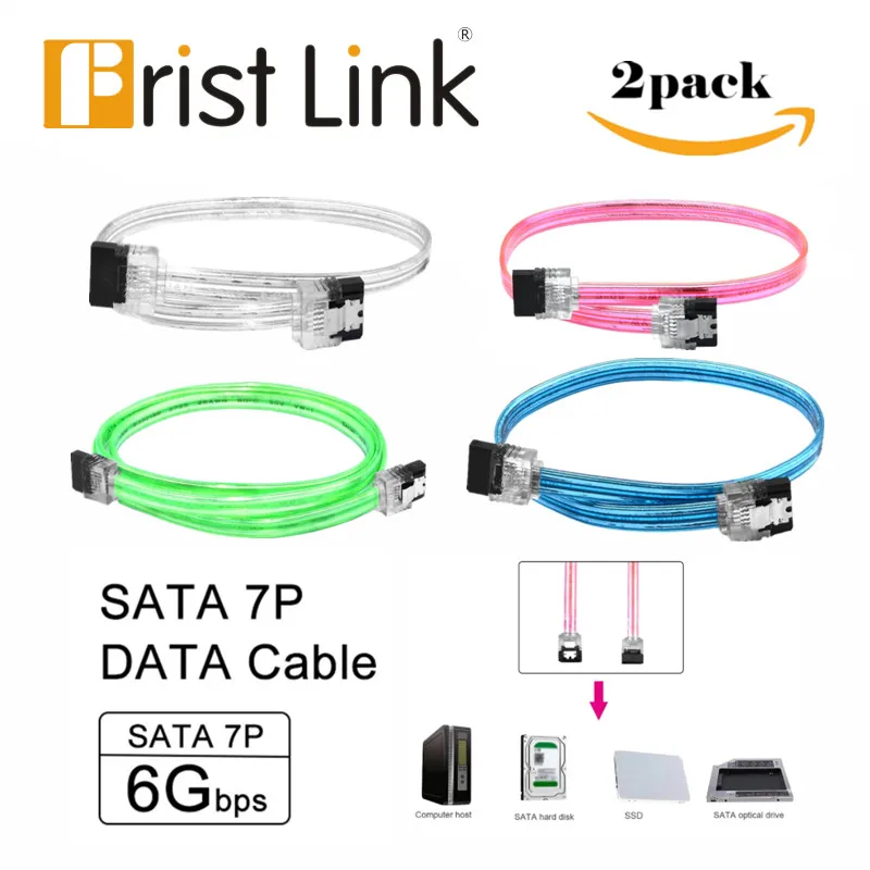 2pcs 10cm 30cm 50cm 70cm 1M SATA 6 Gb/s Cable ,180 Degree to 180 Degree SATA III 6Gb/s Data Cable w/Latch Transparent pink
2pcs 10cm 30cm 50cm 70cm 1M SATA 6 Gb/s Cable ,180 Degree to 180 Degree SATA III 6Gb/s Data Cable w/Latch Transparent pink