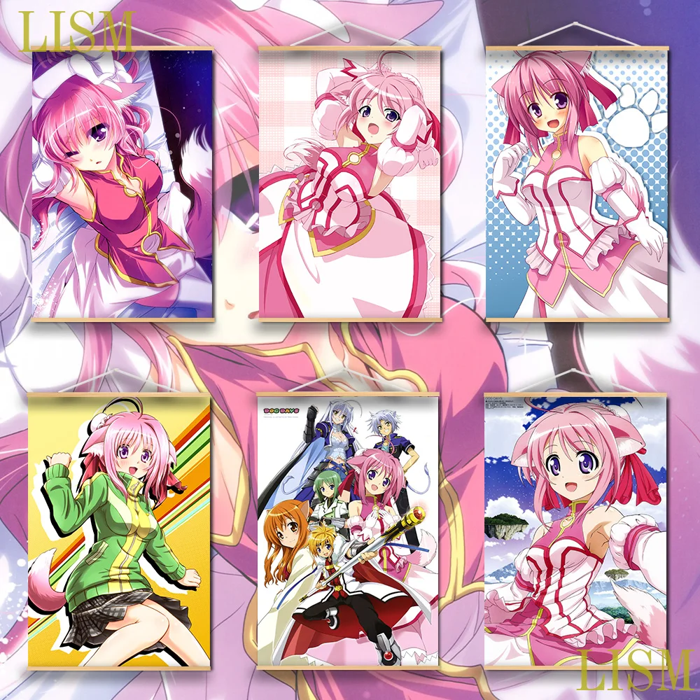 Dog Days Millhiore Firianno Biscotti Anime manga wall Poster solid wood hanging scroll with canvas painting
Dog Days Millhiore Firianno Biscotti Anime manga wall Poster solid wood hanging scroll with canvas painting