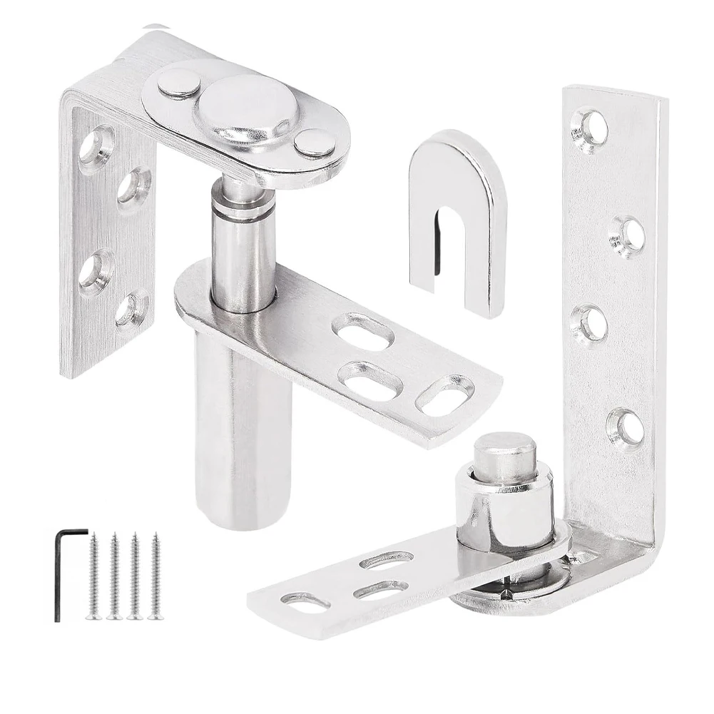 Heavy-Duty Self-Return Swinging Cafe Doors Hinge Stainless Steel HBL's Saloon Door Hinge 3.68"L X 0.93"W Door Hardware
Heavy-Duty Self-Return Swinging Cafe Doors Hinge Stainless Steel HBL's Saloon Door Hinge 3.68"L X 0.93"W Door Hardware