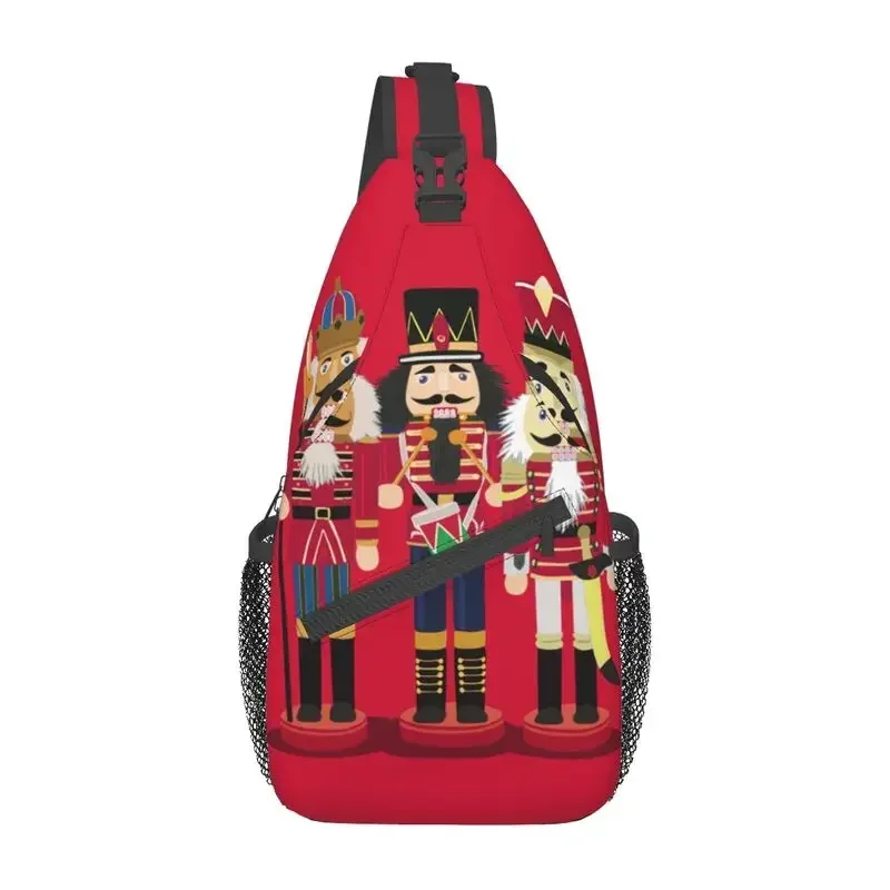 Cool Nutcracker Soldier Toy Christmas Gift Sling Crossbody Backpack Men Shoulder Chest Bag for Hiking
Cool Nutcracker Soldier Toy Christmas Gift Sling Crossbody Backpack Men Shoulder Chest Bag for Hiking