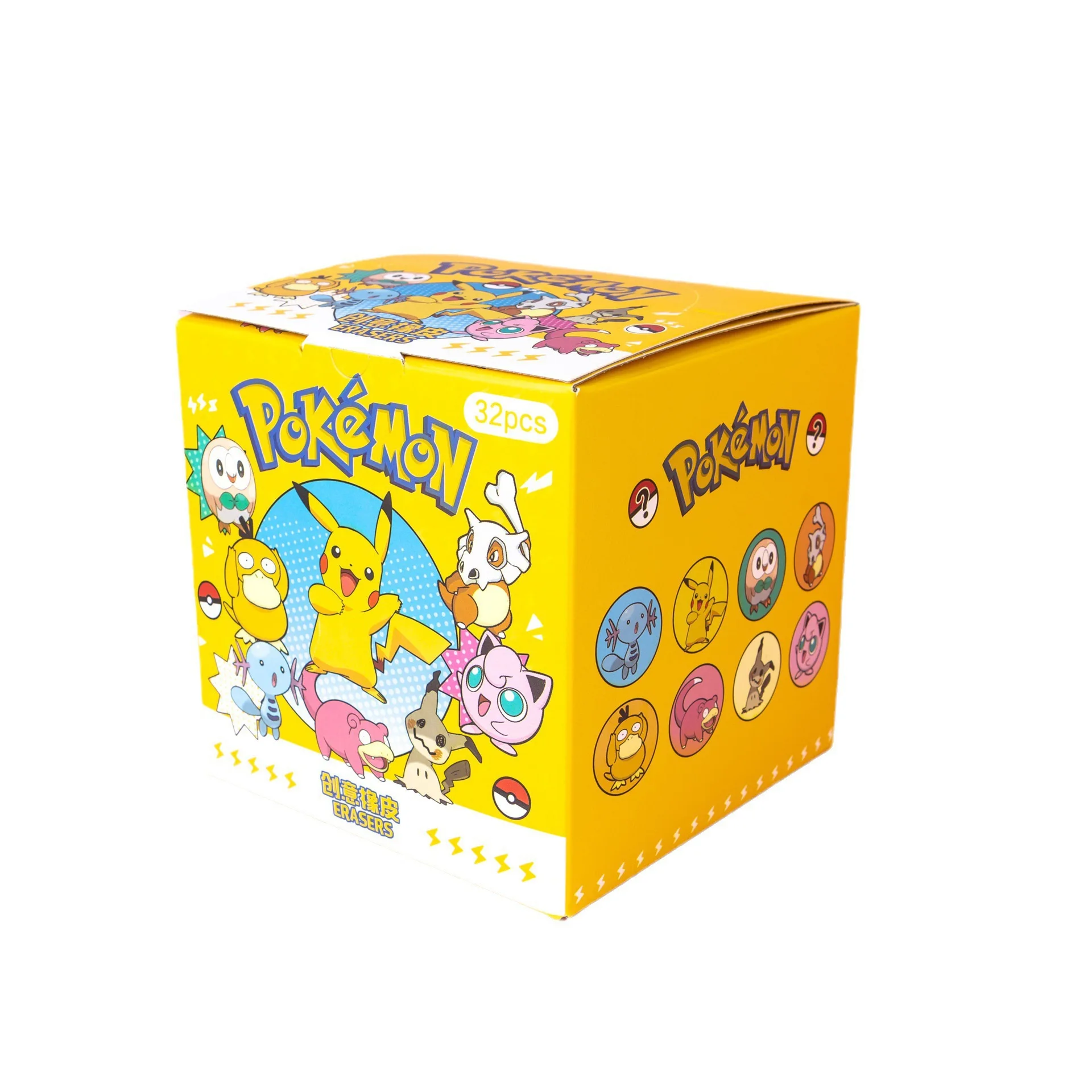 32Pcs Pokemon Sanrio Pikachu Hello Kitty Figure Cartoon Crayon Shin-chan Pencil Eraser Student Articles School Stationery Gifts
32Pcs Pokemon Sanrio Pikachu Hello Kitty Figure Cartoon Crayon Shin-chan Pencil Eraser Student Articles School Stationery Gifts