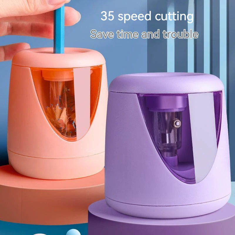 Electric Auto Pencil Sharpener Usb Rechargeable Boy Girl Pencil Sharpener Pencil Color Pencil School Office School Stationery
Electric Auto Pencil Sharpener Usb Rechargeable Boy Girl Pencil Sharpener Pencil Color Pencil School Office School Stationery