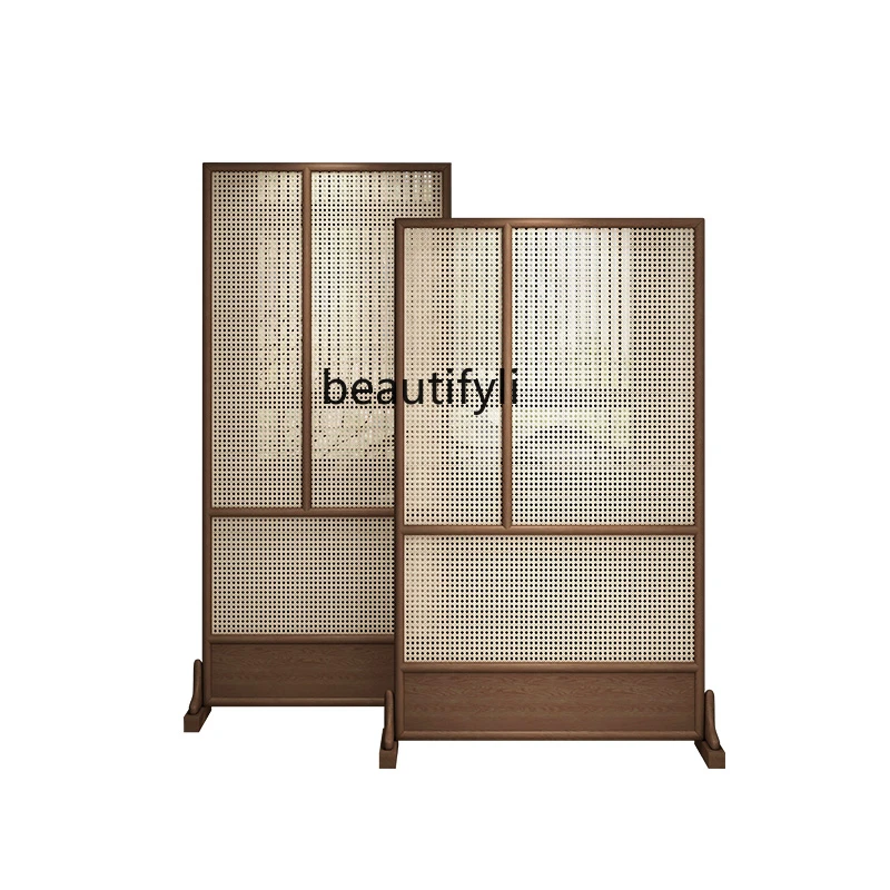 Solid Wood Rattan Subareas Screens Living Room Simple Homestay Hotel Chinese Combination Movable Seat Screen
Solid Wood Rattan Subareas Screens Living Room Simple Homestay Hotel Chinese Combination Movable Seat Screen