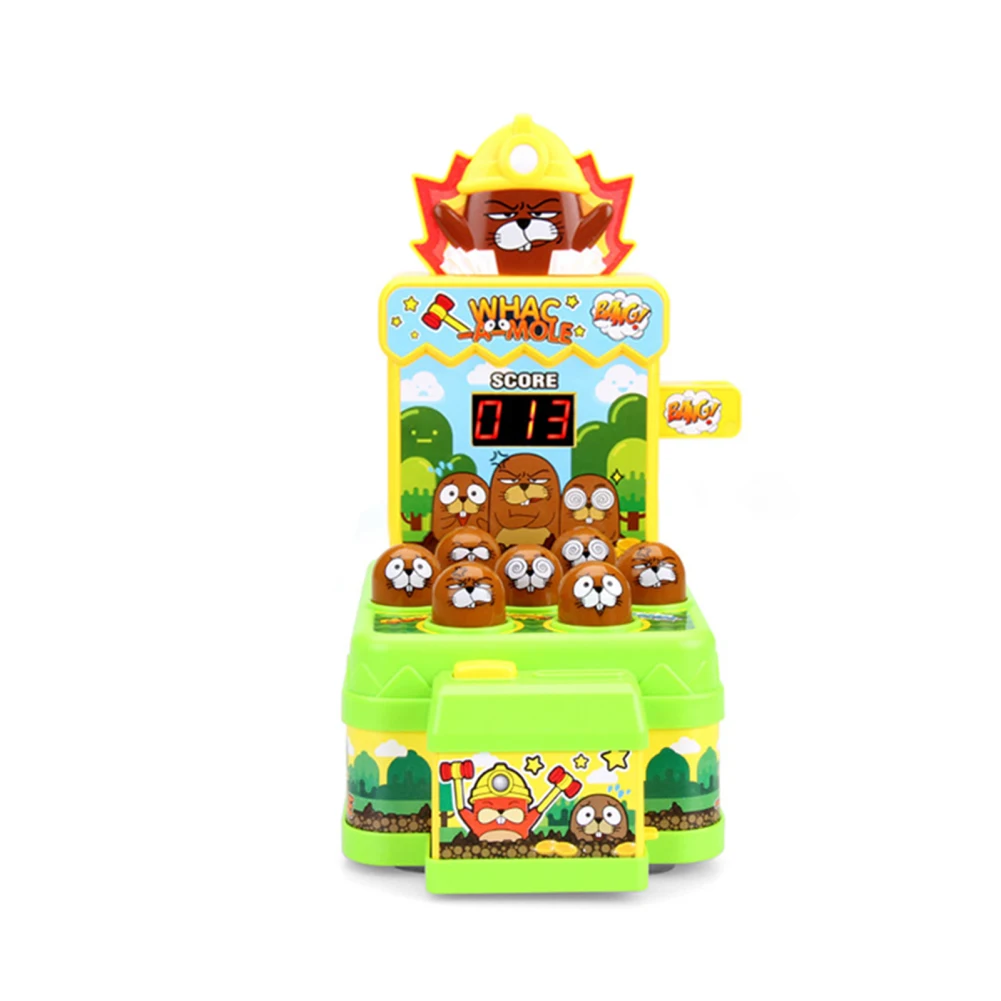 Whack-a-Mole Game For Kids Electronic Tabletop Arcade Toy With Hammers Hammering Pounding Interactive Toys For Birthday Gifts
Whack-a-Mole Game For Kids Electronic Tabletop Arcade Toy With Hammers Hammering Pounding Interactive Toys For Birthday Gifts