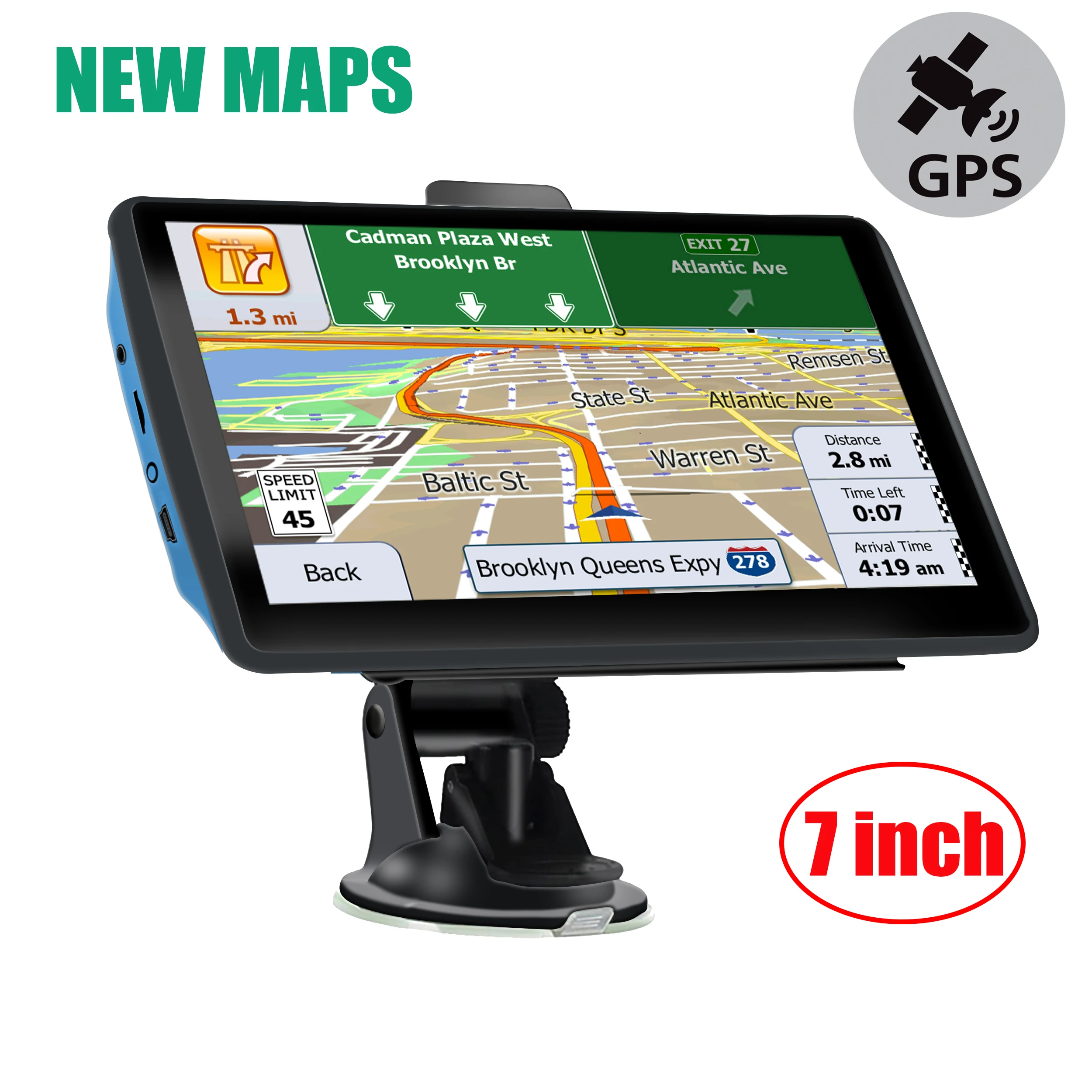7 Inch Car GPS Navigation Touch Screen GPS Navigator Truck Sunshade Sat Nav 8+256MB 2024 Europe America Map GPS Navigators
7 Inch Car GPS Navigation Touch Screen GPS Navigator Truck Sunshade Sat Nav 8+256MB 2024 Europe America Map GPS Navigators
