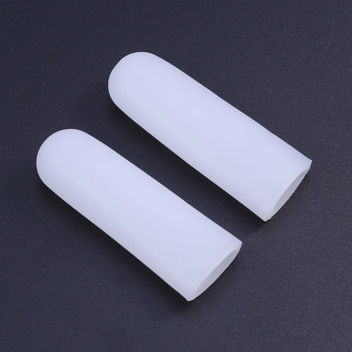 

Garneck Thumb Protector Finger Tips Cover Silicone Finger Guards White Finger Cot Toe Cap Extended Toe Sleeve