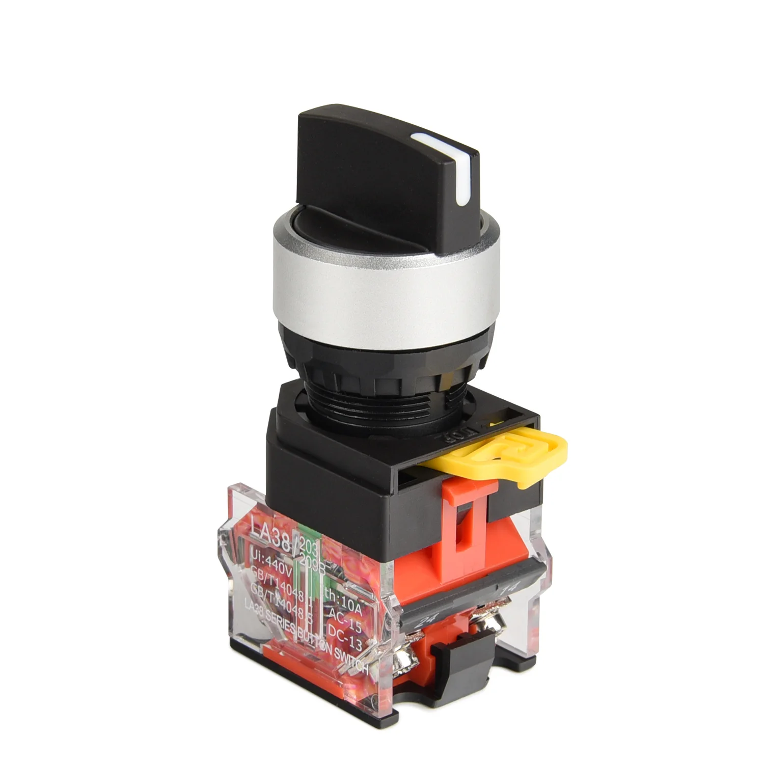 APIELE 22mm 2/3 Position Selector Switch 10A 440V Push Button Switch Maintained
APIELE 22mm 2/3 Position Selector Switch 10A 440V Push Button Switch Maintained
