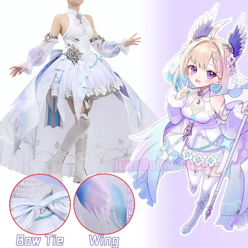 Custom Enna Alouette New Cosplay Costume NIJISANJI EN Ethyria Cosplay Clothes for Girl Women Lolita Dress Performance Costume
Custom Enna Alouette New Cosplay Costume NIJISANJI EN Ethyria Cosplay Clothes for Girl Women Lolita Dress Performance Costume