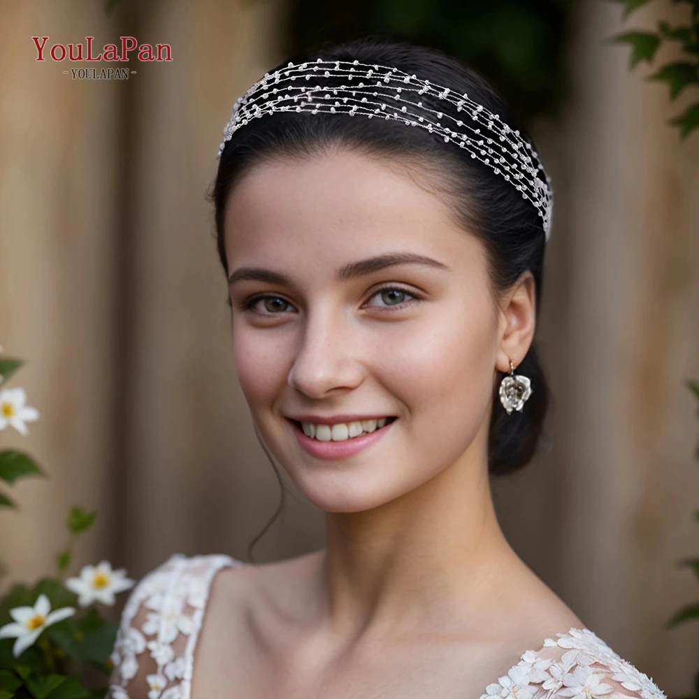 TOPQUEEN Handmade Beads Headpiece for Woman Bride Headband Wedding Tiara Hair Accessories Party Girl Bridal Headwear Gift HP28
TOPQUEEN Handmade Beads Headpiece for Woman Bride Headband Wedding Tiara Hair Accessories Party Girl Bridal Headwear Gift HP28