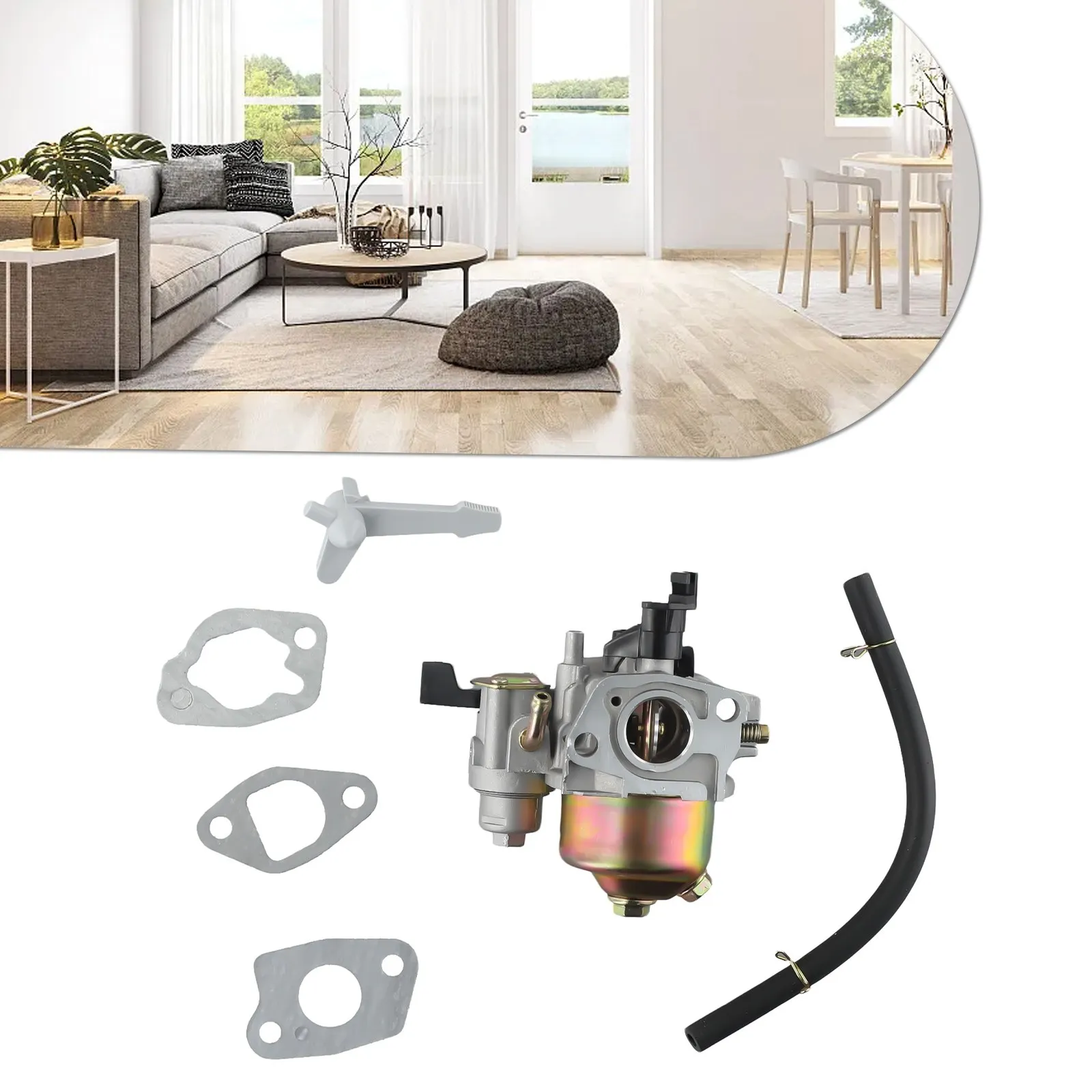 Carburetor Kit Power Tool Accessories For Loncin Gx160 Gx200 Gx200f Lc168 F-2 170020406 6.5hp 196cc High Hardness
Carburetor Kit Power Tool Accessories For Loncin Gx160 Gx200 Gx200f Lc168 F-2 170020406 6.5hp 196cc High Hardness