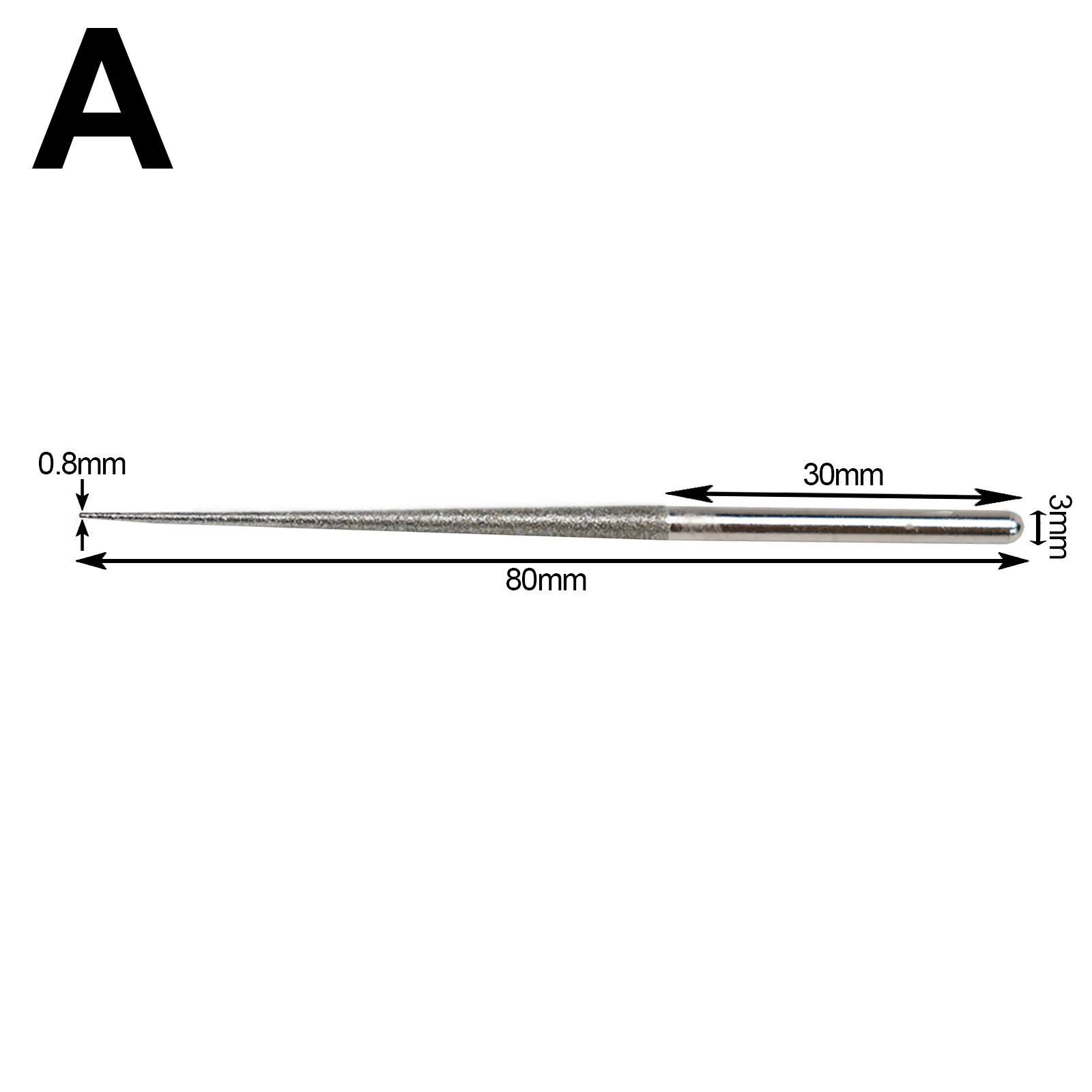 New Practical Durable High Quality Carving Needle Drilling Grinding Rods Shank Silver Tool 3mm Diamond Engraving
New Practical Durable High Quality Carving Needle Drilling Grinding Rods Shank Silver Tool 3mm Diamond Engraving