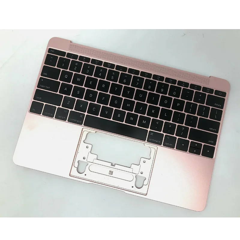 

US Top case + Keyboard PalmRest FOR 12" MacBook A1534 ROSE GOLD 2015 613-01195 A+ grade near NEW