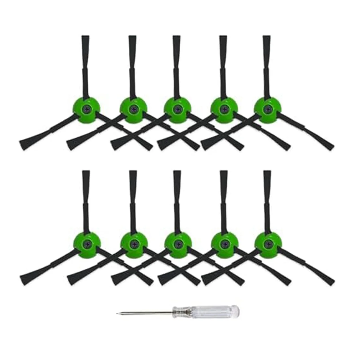 10 Pack Replacement Side Brushes for iRobot Roomba I & J & E Series All Models, Edge-Sweeping Brushes Accessories
10 Pack Replacement Side Brushes for iRobot Roomba I & J & E Series All Models, Edge-Sweeping Brushes Accessories