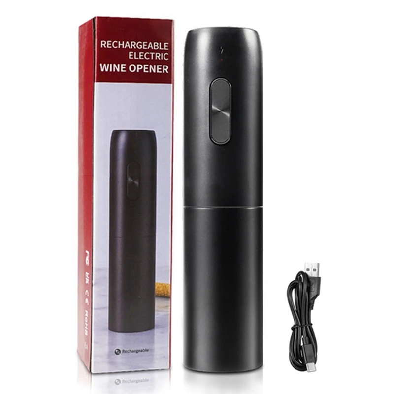 Electric Wine Bottle Opener Automatic Wine Corkscrew Openers USB Charging Reusable Wine Key For Wine Bottle
Electric Wine Bottle Opener Automatic Wine Corkscrew Openers USB Charging Reusable Wine Key For Wine Bottle