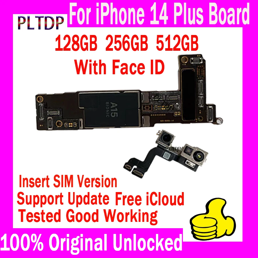 Протестированная работа для материнской платы iPhone 14 Plus, поддержка обновления, вставка SIM /US, Рабочая версия, логическая плата, оригинальная разблокированная материнская плата
Протестированная работа для материнской платы iPhone 14 Plus, поддержка обновления, вставка SIM /US, Рабочая версия, логическая плата, оригинальная разблокированная материнская плата