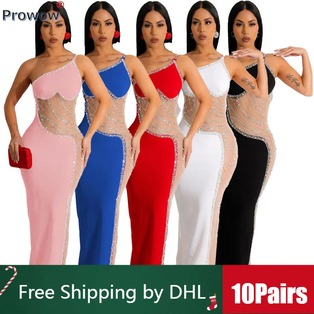 10Pcs Bulk Sexy Mesh Dresses Women 2023 Summer Elegant Pearl Hot Drill Bodycon Dress Heart Shaped Nightclub Skirt Wholesale 9604
10Pcs Bulk Sexy Mesh Dresses Women 2023 Summer Elegant Pearl Hot Drill Bodycon Dress Heart Shaped Nightclub Skirt Wholesale 9604