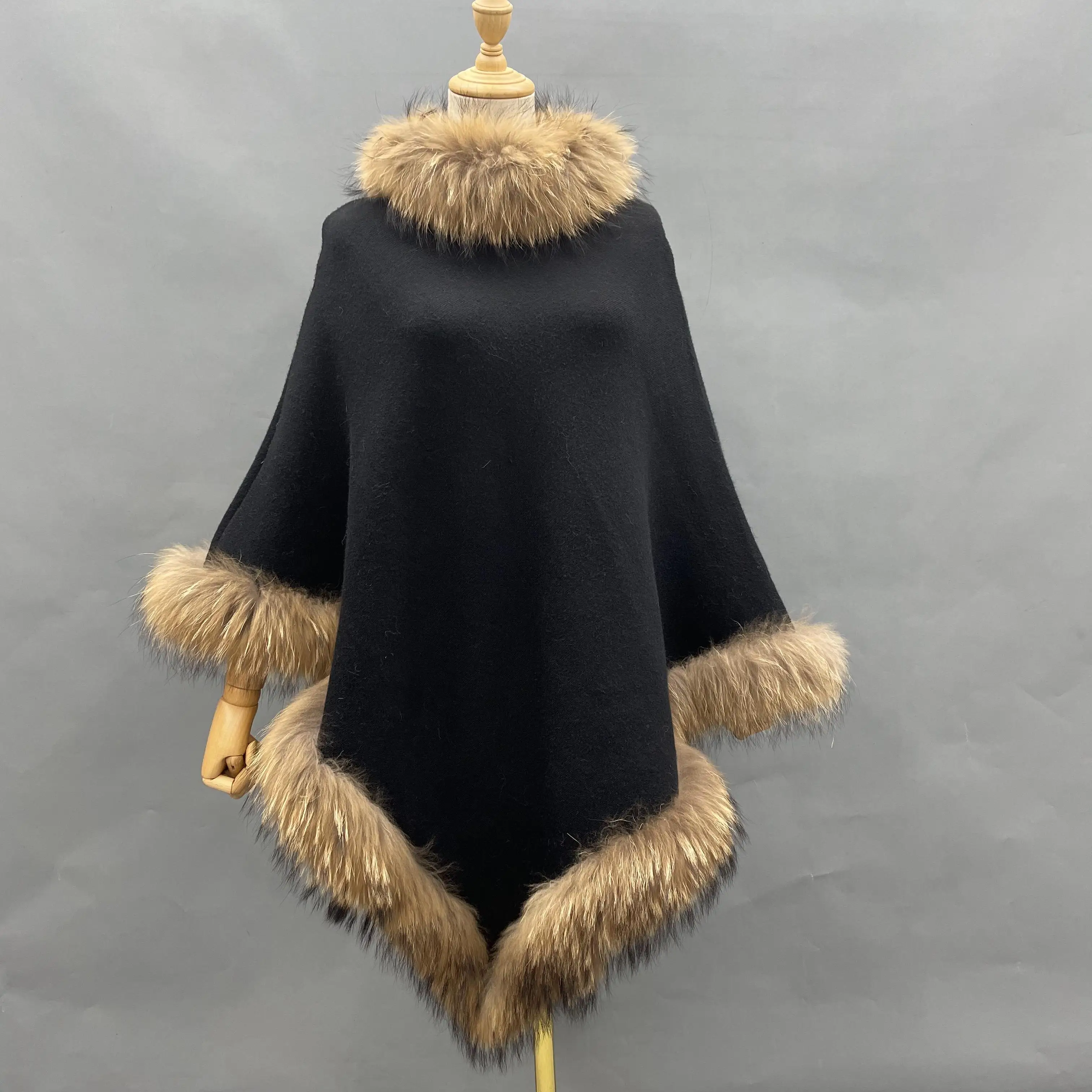 2023 Winter Cashmere Wool Pashmina Scarf Muffler Woman Autumn Winter Wool Shawl With Real Fur
2023 Winter Cashmere Wool Pashmina Scarf Muffler Woman Autumn Winter Wool Shawl With Real Fur