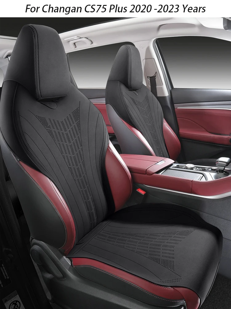Suede Leather Car Seat Cushion For Changan CS75 Plus 2020-2023 on-Slip Seat Cushion Protectors Custom Automotive Parts-Full Set
Suede Leather Car Seat Cushion For Changan CS75 Plus 2020-2023 on-Slip Seat Cushion Protectors Custom Automotive Parts-Full Set