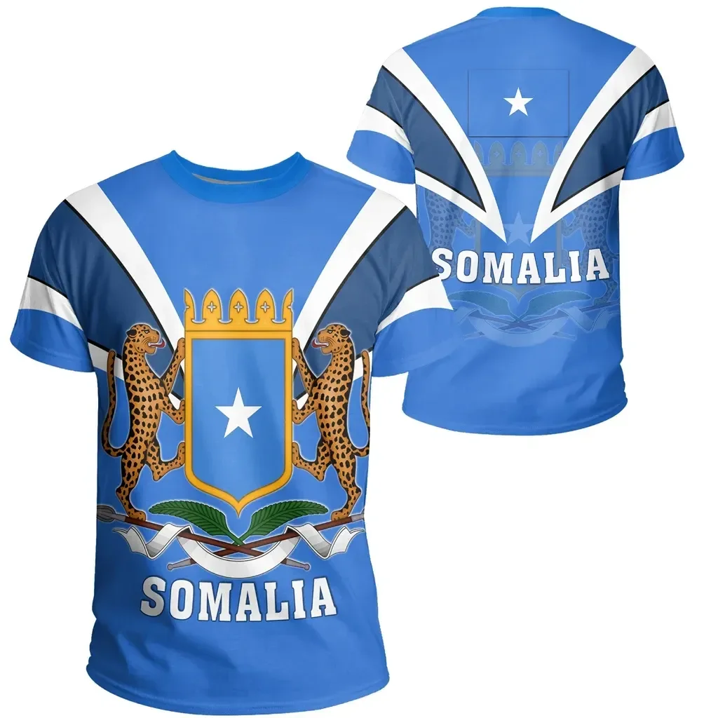 Somalia Flag T-shirt For Men's Women's Tops Summer T-shirt Street Harajuku Oversized T-shirt Sports Casual Short-sleeved Tee
Somalia Flag T-shirt For Men's Women's Tops Summer T-shirt Street Harajuku Oversized T-shirt Sports Casual Short-sleeved Tee