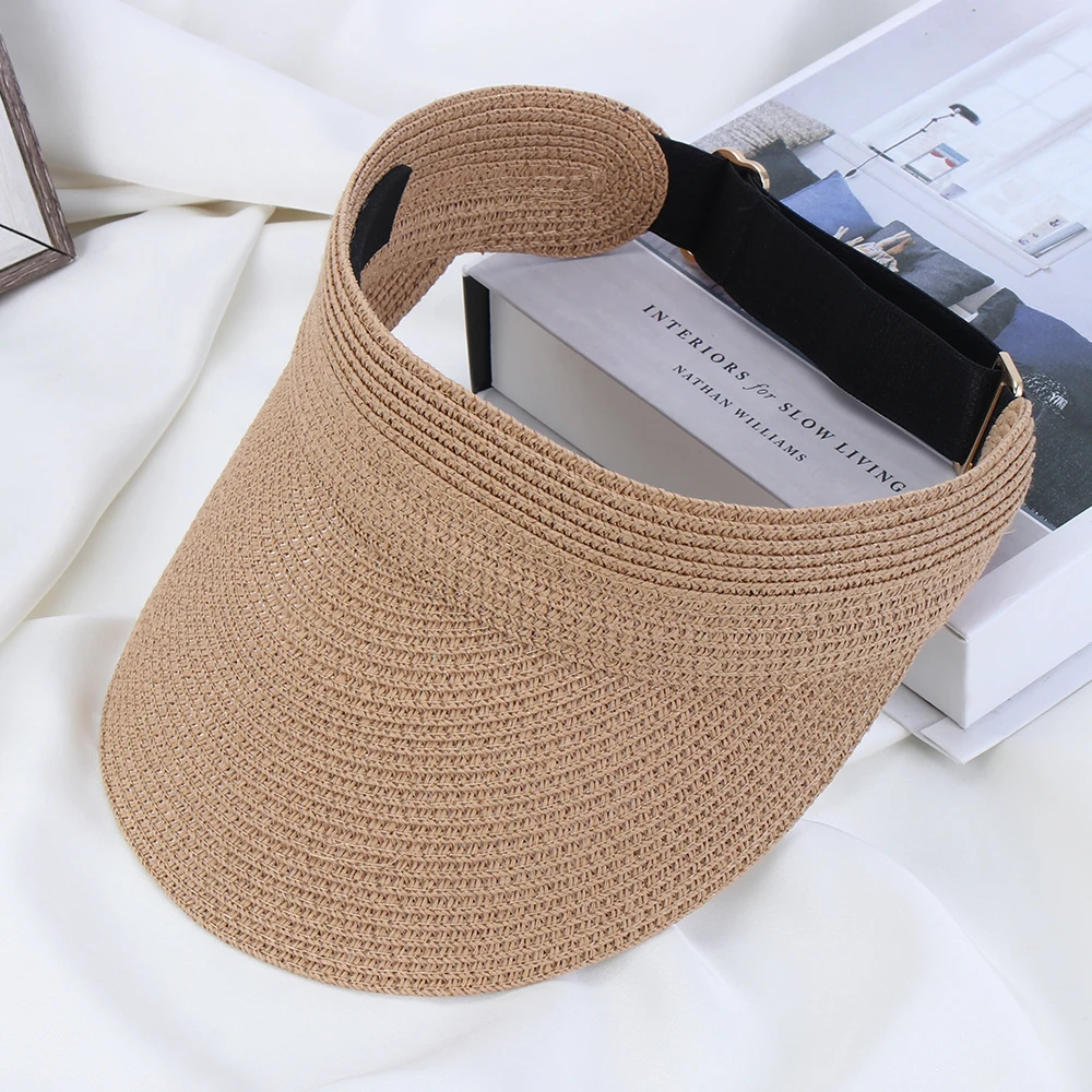 Summer Fashion Beach Hat Cool Empty Top Straw Foldable Cap for Womens Wide Brim Sunhat Outdoor UV Protective Sun Visor Hat
Summer Fashion Beach Hat Cool Empty Top Straw Foldable Cap for Womens Wide Brim Sunhat Outdoor UV Protective Sun Visor Hat