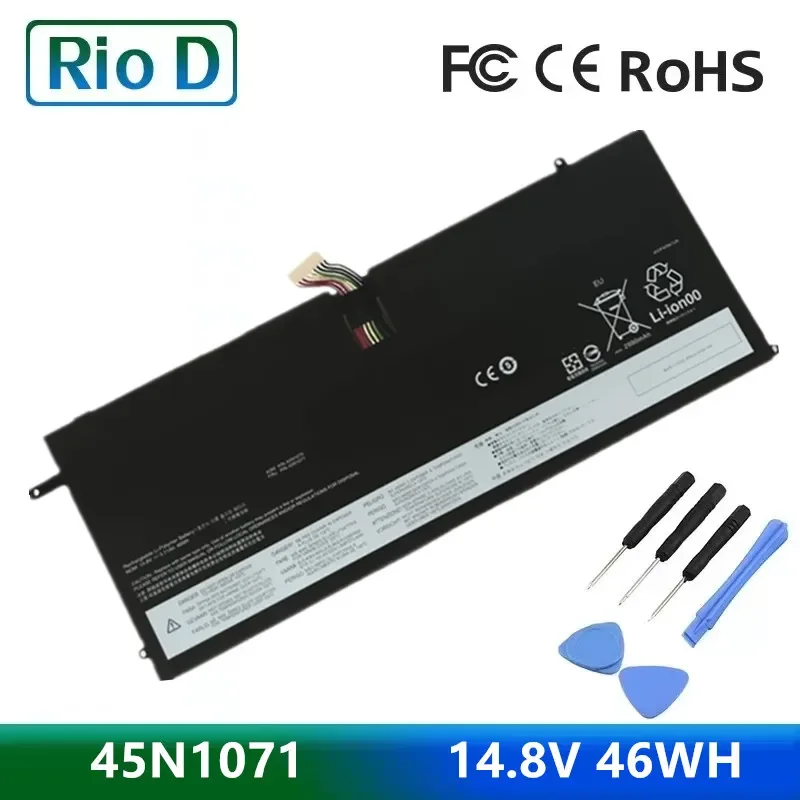 45N1070 45N1071 14.8V 3.11Ah 46WH Laptop Battery For Lenovo ThinkPad X1 Carbon Series 3444 3448 3460 Tablet 2013
45N1070 45N1071 14.8V 3.11Ah 46WH Laptop Battery For Lenovo ThinkPad X1 Carbon Series 3444 3448 3460 Tablet 2013