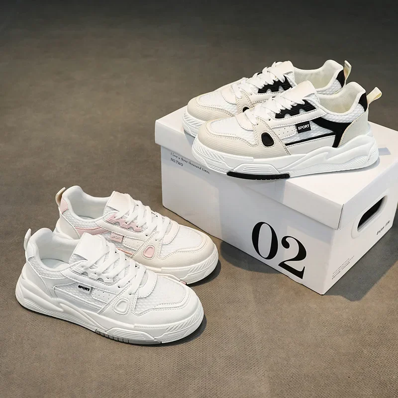 Small white shoes female spring new mesh breathable hundreds of women's shoes tide casual sports board shoes
Small white shoes female spring new mesh breathable hundreds of women's shoes tide casual sports board shoes