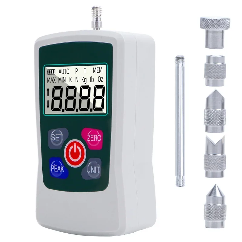 DM001 Simple High-precision Electronic Digital Display Push-pull Force Meter Mini Handheld Digital Pressure Force Meter
DM001 Simple High-precision Electronic Digital Display Push-pull Force Meter Mini Handheld Digital Pressure Force Meter