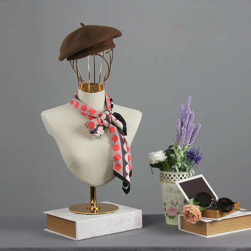 Fabric Cover Female Mannequin Head with Shoulder and Bust for Wigs,Hats, Necklaces, and Scarves Display
Fabric Cover Female Mannequin Head with Shoulder and Bust for Wigs,Hats, Necklaces, and Scarves Display