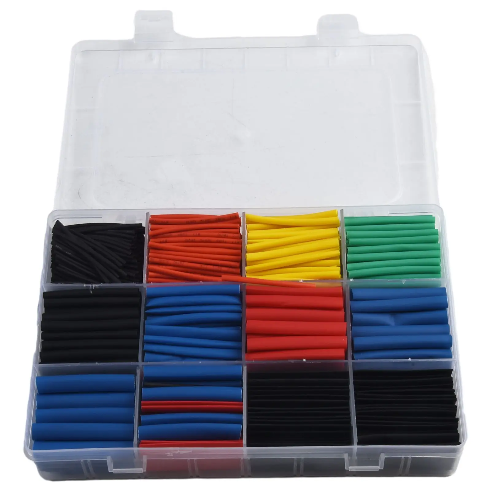 750 PCS Color Heat Shrinkable Tube Thermoresistant Insulated Polyolefin Wire Shrinking Wrap Tubing Wire Connect Cover Protection
750 PCS Color Heat Shrinkable Tube Thermoresistant Insulated Polyolefin Wire Shrinking Wrap Tubing Wire Connect Cover Protection