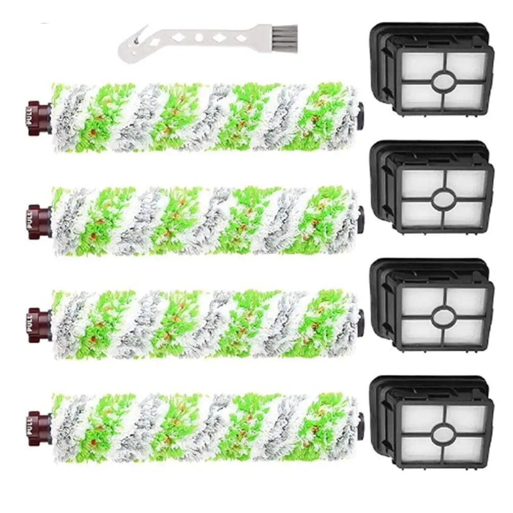 4 Pack Brush Rolls For Bissell For CrossWave Pet Pro 2306A And For CrossWave 1785 Series Vacuum Cleaner Replacement Parts
4 Pack Brush Rolls For Bissell For CrossWave Pet Pro 2306A And For CrossWave 1785 Series Vacuum Cleaner Replacement Parts