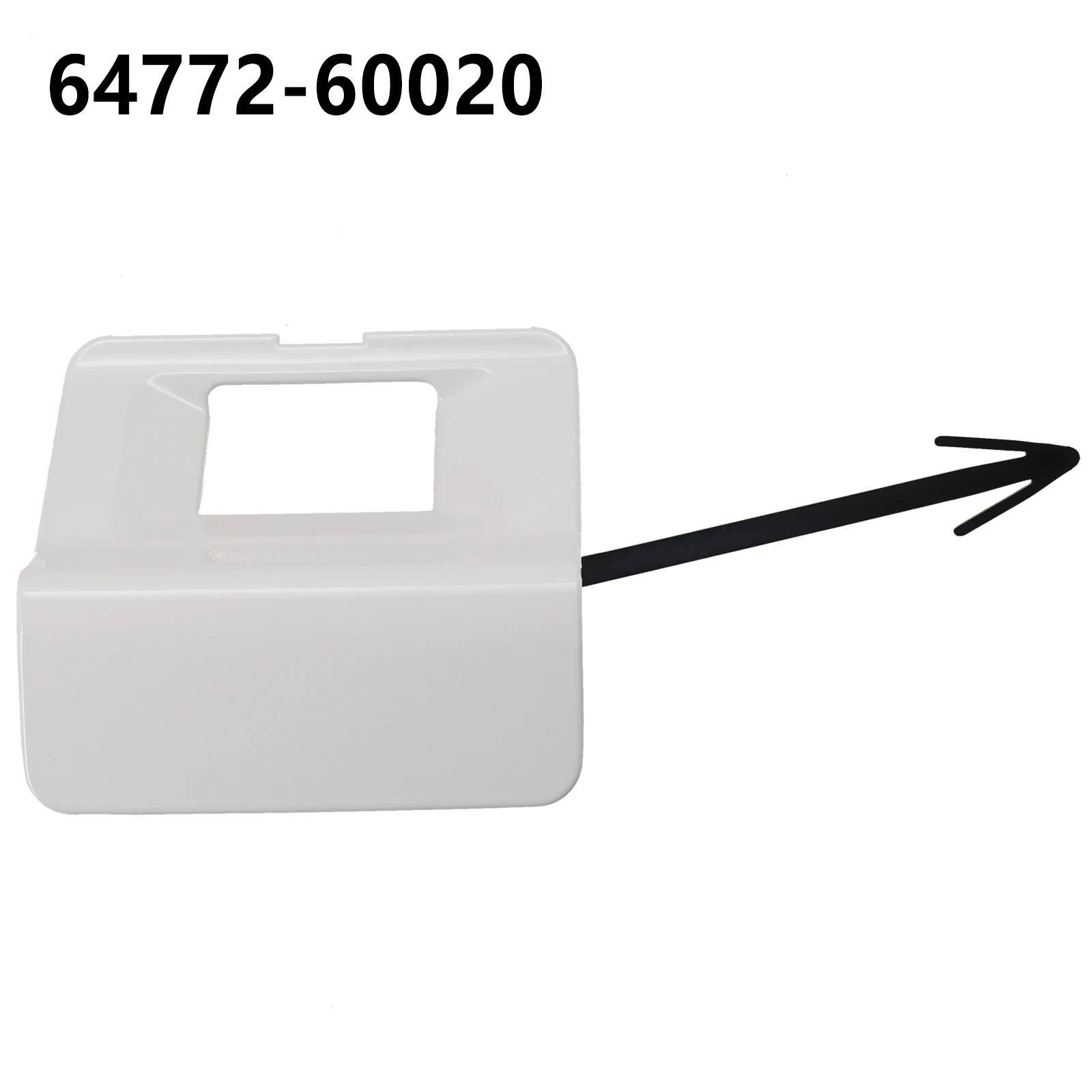 1pc Car Tailgate Spare Wheel Camera Cover White Plastic Trim #64772-60020 Fits For Toyota For Land-Cruiser For Prado 150 Series
1pc Car Tailgate Spare Wheel Camera Cover White Plastic Trim #64772-60020 Fits For Toyota For Land-Cruiser For Prado 150 Series