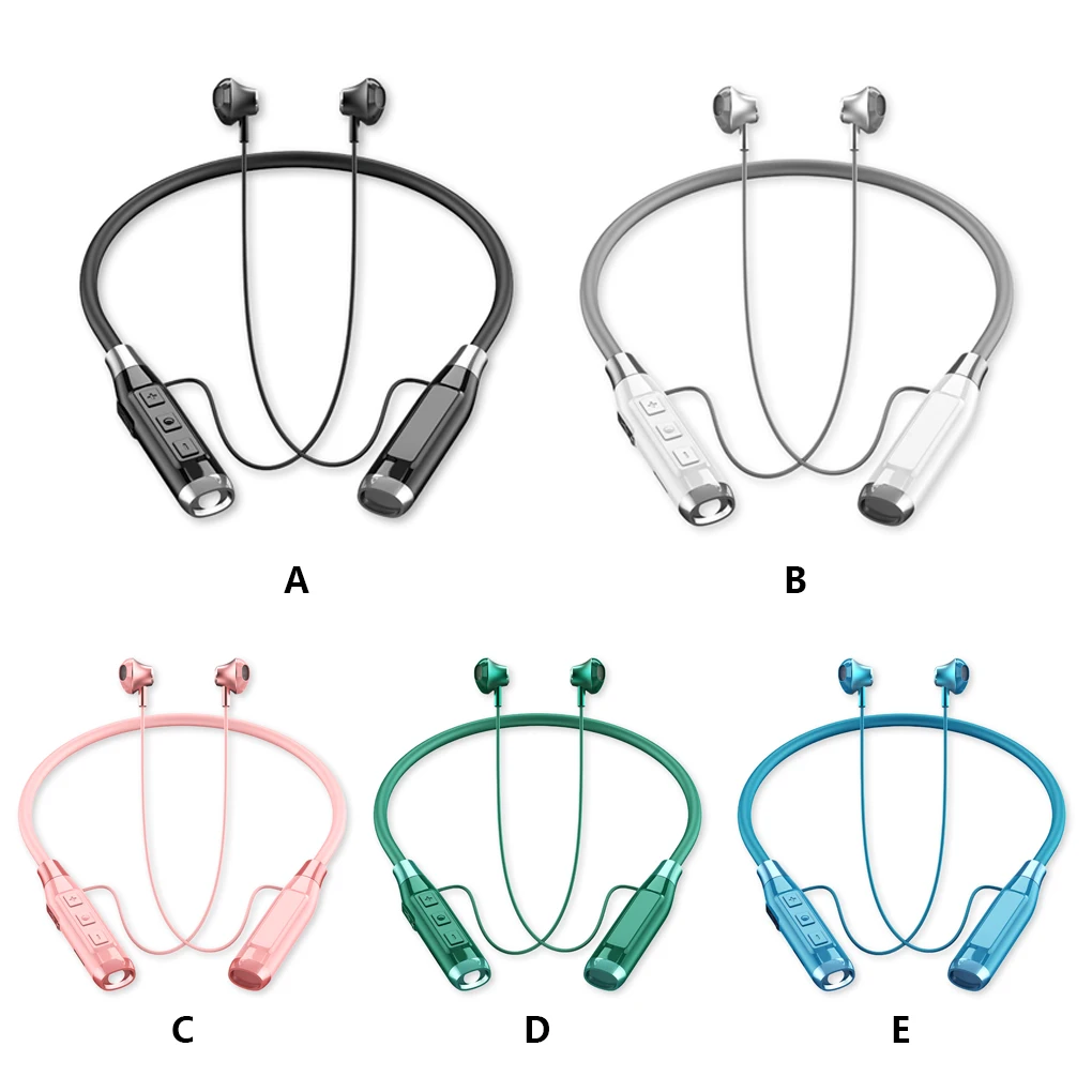 Wireless Earphone Bluetooth-compatible 5.2 Headphone Supported Memory Card HiFi and Stereo Sound Neckband Earbuds
Wireless Earphone Bluetooth-compatible 5.2 Headphone Supported Memory Card HiFi and Stereo Sound Neckband Earbuds