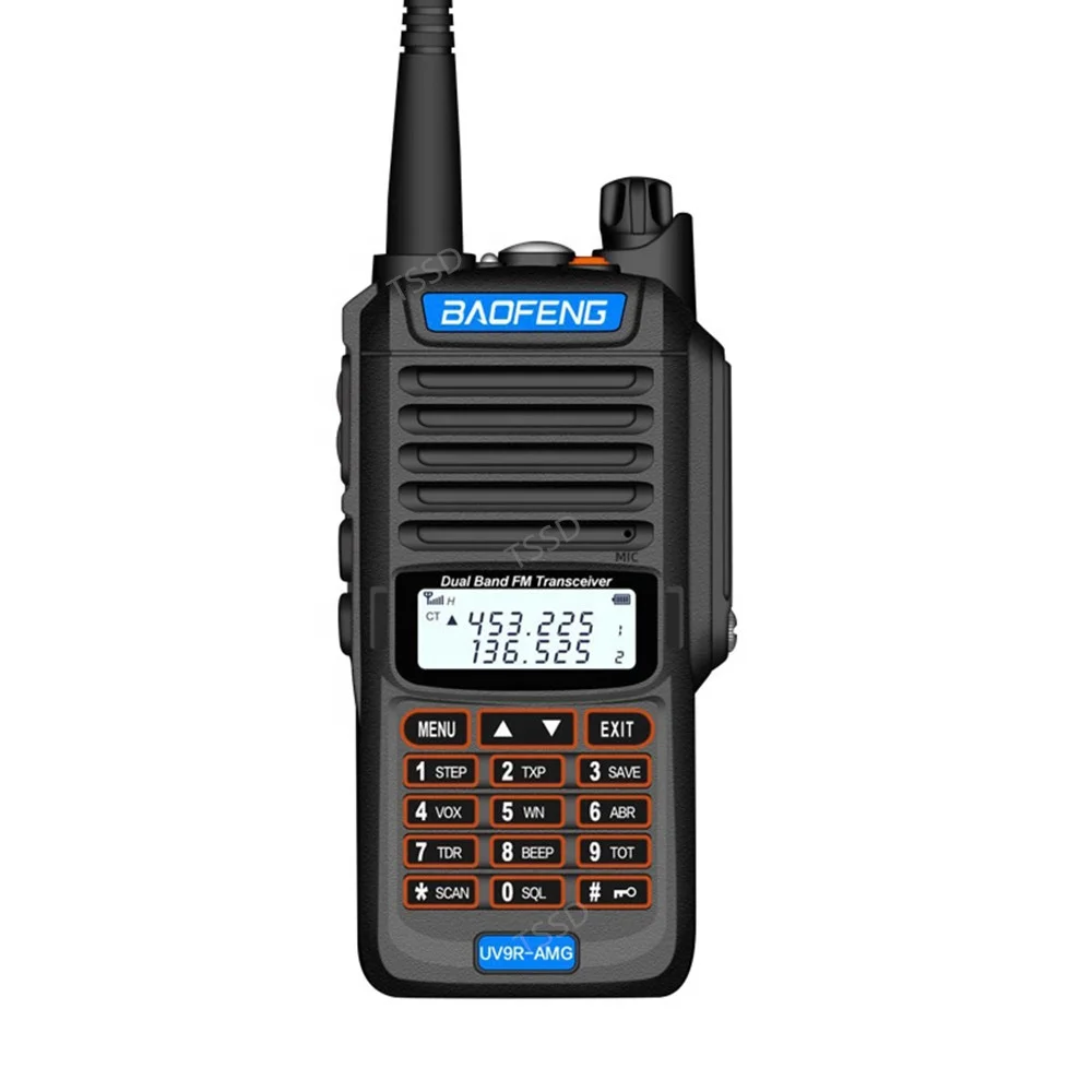 UV9R-AMG IP67 Waterproof Dual Band Two Way Handheld Radio Walkie Talkie Intercom
UV9R-AMG IP67 Waterproof Dual Band Two Way Handheld Radio Walkie Talkie Intercom