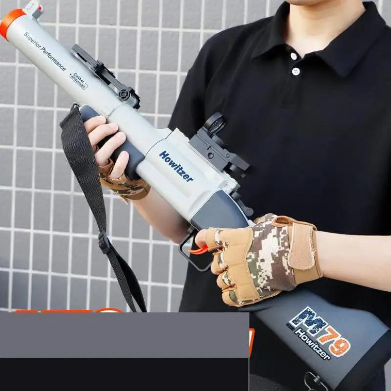 M79 Howitzer Launcher Manual Soft Bullet Toy Guns Blaster Shooting Model Toy Airsoft Weapon For Adults Kids Boys CS Fighting
M79 Howitzer Launcher Manual Soft Bullet Toy Guns Blaster Shooting Model Toy Airsoft Weapon For Adults Kids Boys CS Fighting