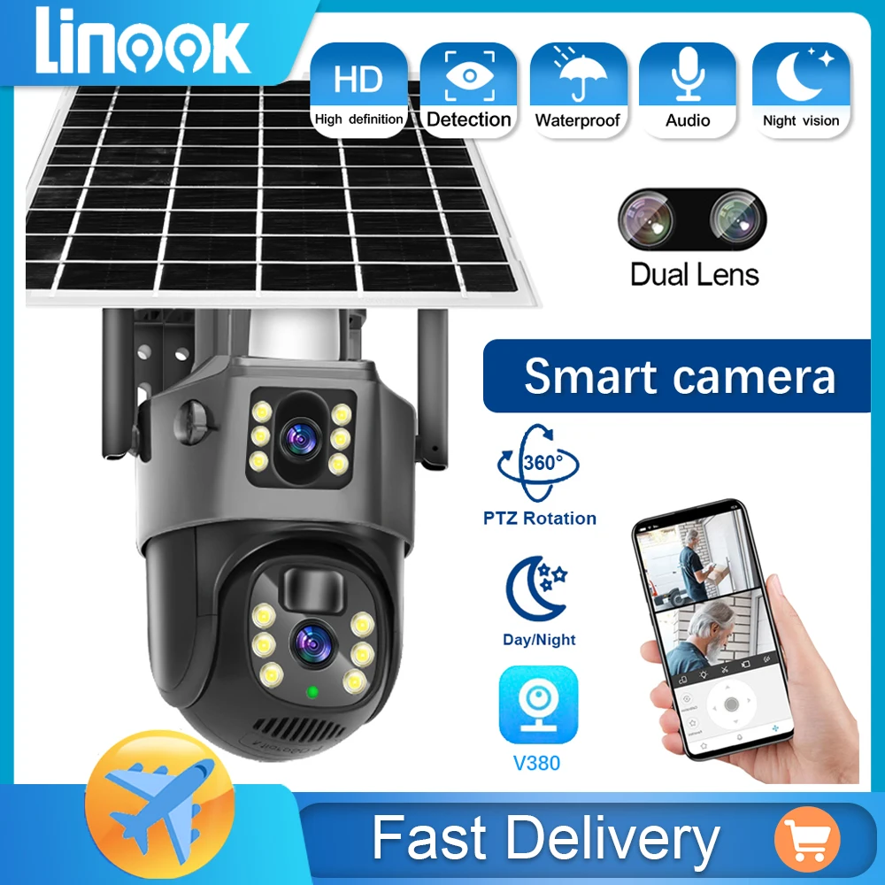 LLSEE V380 Pro4K 8MP, WIFI Солнечная облачная станция Промышленная телевизионная камера, наружный беспроводной мониторинг CCTV, мониторинг безопасности IP
LLSEE V380 Pro4K 8MP, WIFI Солнечная облачная станция Промышленная телевизионная камера, наружный беспроводной мониторинг CCTV, мониторинг безопасности IP