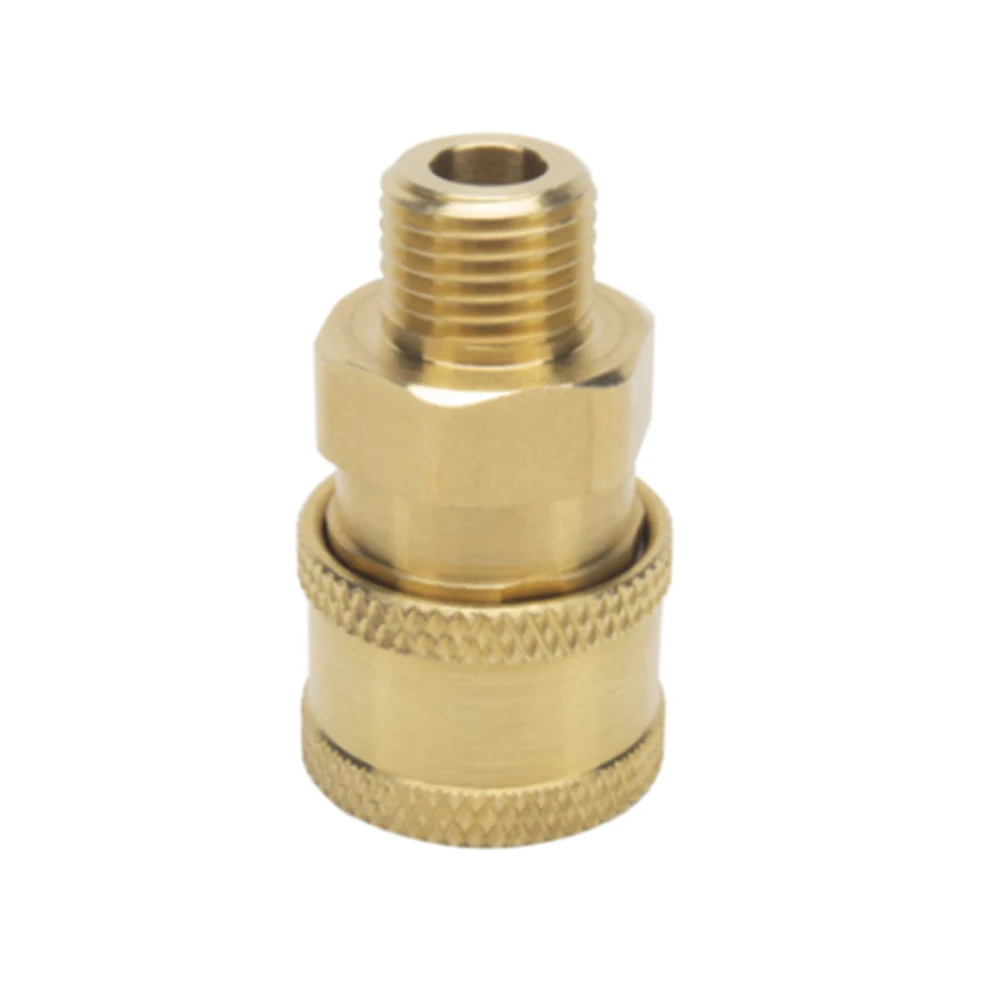 Male Fitting Adapter Quick Connector Garden Yard Copper Male Fitting Pressure Washer Coupling Quickly Disassemble
Male Fitting Adapter Quick Connector Garden Yard Copper Male Fitting Pressure Washer Coupling Quickly Disassemble