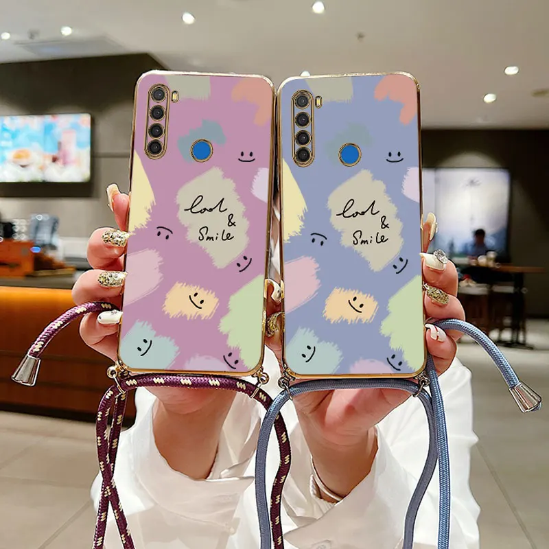 Brush Color Block Lanyard Plating Phone Case For Xiaomi Redmi Note 8 8T 8 Pro 9 9 Pro 9S 9T 10 10T 10S 11S 11 12R 11SE 11T Cover
Brush Color Block Lanyard Plating Phone Case For Xiaomi Redmi Note 8 8T 8 Pro 9 9 Pro 9S 9T 10 10T 10S 11S 11 12R 11SE 11T Cover
